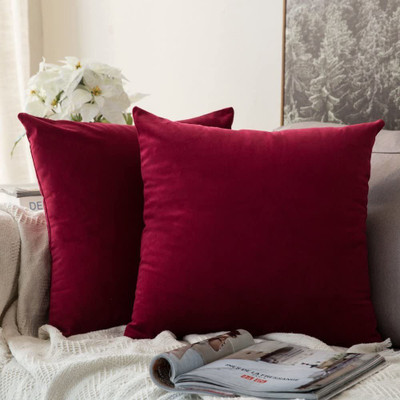 Maroon cushion covers hotsell