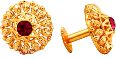 Maharashtrian gold top earrings designs