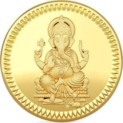 Joyalukkas GAN2022A_4gram 22 K 4 g Yellow Gold Coin