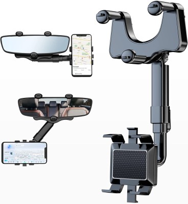LISEN Magnetic Mobile Holder for Car, [Easily Install] Car Mobile Holder  Mount [6 Strong Magnets] Phone Holder for Car Case Friendly iPhone Mobile