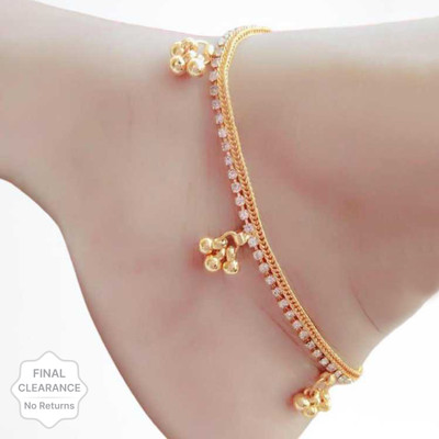 Gold payal top designs with price