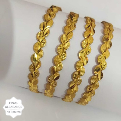 Pure gold hot sale bangles with price
