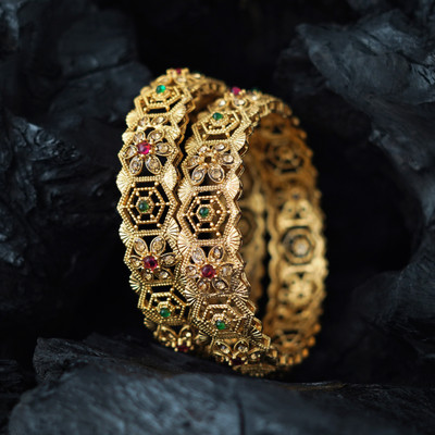 Flipkart stone bangles new arrivals