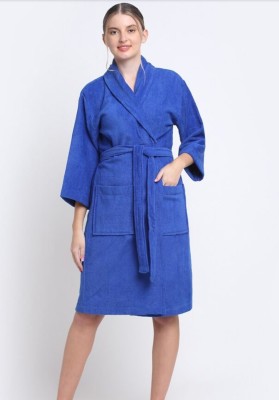 Buy Mens Towel Dressing Gown Robe 100% Cotton Navy Blue Grey Mocha White  Hotel Towelling Terry Online at desertcartUAE