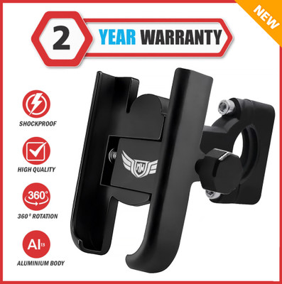 Bike mobile holder with charger cheap flipkart
