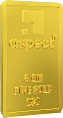 Aspect Bullion shopsy_Rose8 24 (999) K 8 g Gold Bar