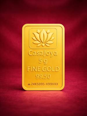 CASAJOYA CJ-24K-COIN-5G 24 (995) K 5 g Gold Bar