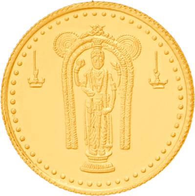 BHIMA Jewellery 2gram 22kt Georgivs Head Gold Coin