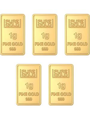 Joyalukkas ONGBRPL241G5P 24 (999) K 5 g Gold Bar