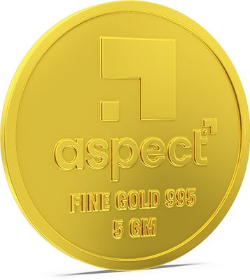 Aspect Bullion shopsy_Rose5 24 (995) K 5 g Gold Coin