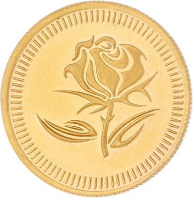 Sri Jagdamba Pearls JPAUG-17-070-24-4 24 (999) K 4 g Gold Coin