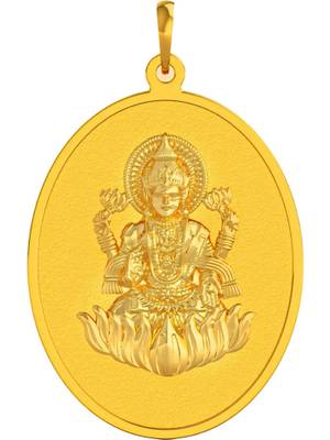 Riti Jewelry Lakshmi_Coin Locket Backside_ 22 K 2 g Gold Coin