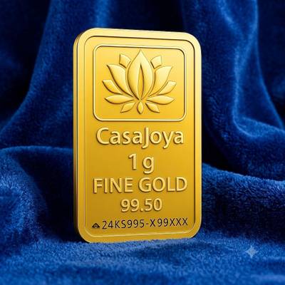 CASAJOYA Gold_Bar_24K_1G 24 (995) K 1 g Gold Bar