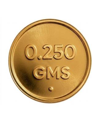 PC Chandra Jewellers 24K999GC250 24 (999) K 0.25 g Gold Coin