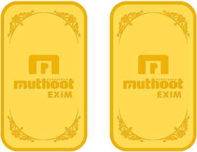 Muthoot Pappachan Swarnavarsham 24k (995) 3 gm Yellow Gold Bar