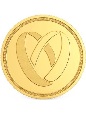 Joyalukkas Happy Birthday 22k (916) 1gm Yellow Gold Coin