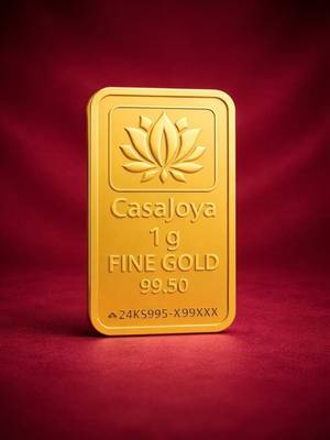 CASAJOYA CJ-24K-COIN-1G 24 (995) K 1 g Gold Bar