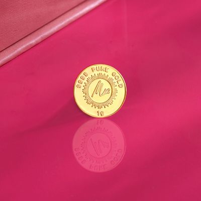 Mia by Tanishq 24 (9999) K 1 g Gold Coin