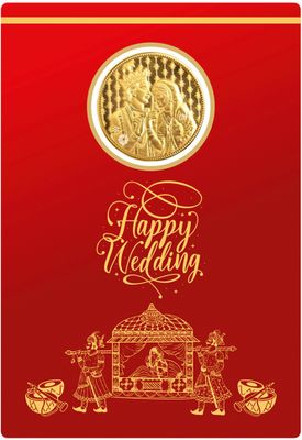 PARSHWA PADMAVATI GOLD (999) 24KT Gold Coin- 0.05g