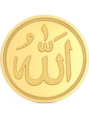 Joyalukkas George Head Design 22k (916) 1gm Yellow Gold Coin
