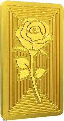 Aspect Bullion & Refinery AGB8GMROSE999 24 (999) K 8 g Gold Bar