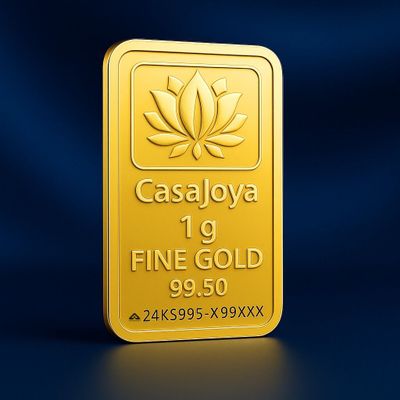 CASAJOYA 1gram_CJ_GOLD_Bar_WB sshopsy 24 (995) K 1 g Gold Bar