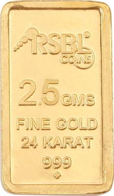 RSBL RSBL-9992.5A 24 (999) K 2.5 g Yellow Gold Bar