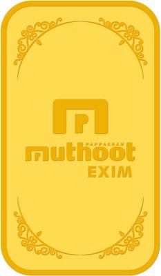 Muthoot Pappachan Swarnavarsham 24k (999) 8gm Yellow Gold Bar