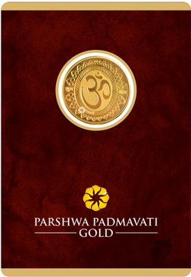 PARSHWA PADMAVATI GOLD PPG-26-01-58 24 (999) K 0.05 g Gold Coin