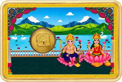 Siluver SLV-G008 24 (999) K 0.025 g Gold Coin