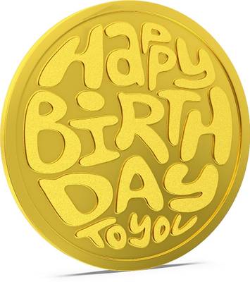 Aspect Bullion & Refinery Happy Birthday HB-D6-005 24 (995) K 8 g Gold C