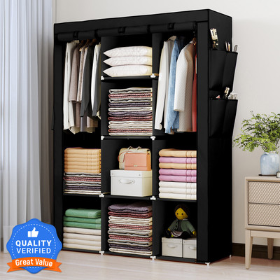 Flipkart Perfect Homes Studio Carbon Steel Collapsible Wardrobe Price in India - Buy Flipkart Perfect Homes Studio Carbon Steel Collapsible Wardrobe online at Flipkart.com