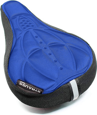 Padded bike saddle on sale cover
