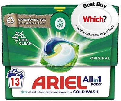 Ariel All-in-1 Pods +Lenor Freshness Washing Liquid Capsules, 43