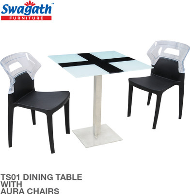 Glass dining table hot sale flipkart