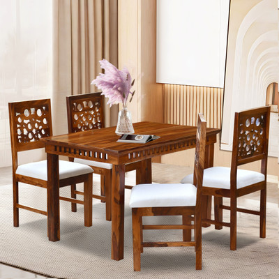 Teak Wood Dining Table Buy Teak Wood Dining Table online at Best