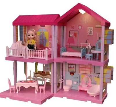 Doll house set in hindi sale