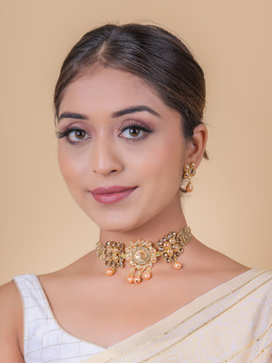 1 gram gold necklace best sale design