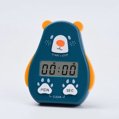 LIORQUE Kitchen Timer for Cooking, Magnetic Timer Clock with Large LCD  Display, 3 Levels Volume, Shortcut Setting, Digital Timer for Kids  Classroom