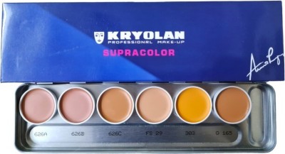 KRYOLAN SupraColor Foundation Palette 12 Color ( Delhi 1 ) Foundation (12  Color, 40 ml) Foundation - Price in India, Buy KRYOLAN SupraColor Foundation  Palette 12 Color ( Delhi 1 ) Foundation (
