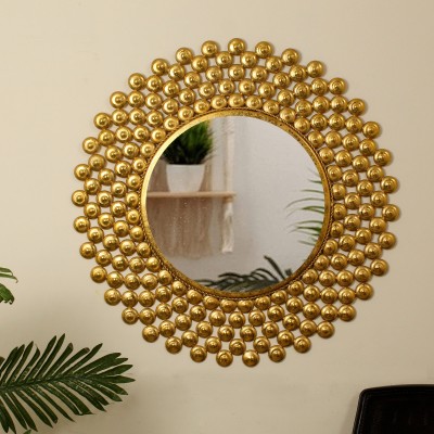 Buy Small Gold Mirror Online In India -  India