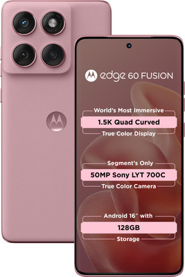 MOTOROLA Edge 60 Fusion 5G (128 GB Storage, 8 GB RAM) Online at Best Price On Flipkart.com