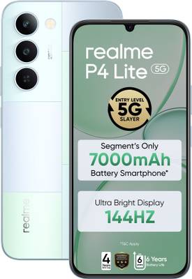 realme P4 Lite 5G (Mosaic Green, 128 GB)