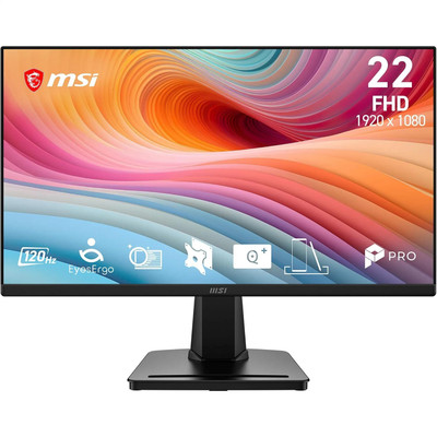 MSI 54.48 cm (22 inch) Full HD VA Panel Monitor (PRO MP225 E12VL)