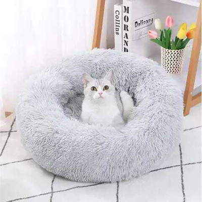 Fluffy pet shop bed