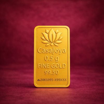 CASAJOYA 0.5Gm_CJ_Gold_Coin sshopsy 24 (995) K 0.5 g Gold Coin
