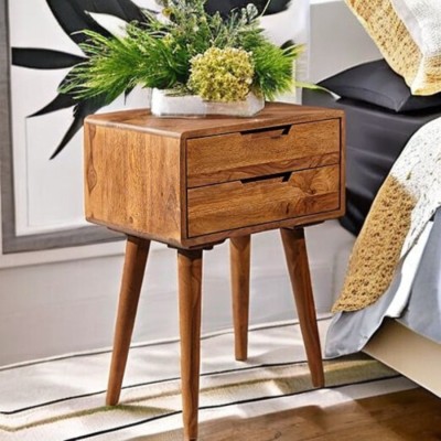 PINNKL Small Nightstand with Drawer Modern End Table with Drawer, Practical  End Side Table, Night Stand End Table with Storage Drawers for Bedroom