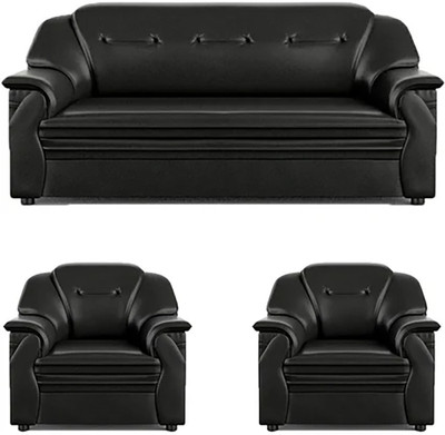 Leather ka cheap sofa set