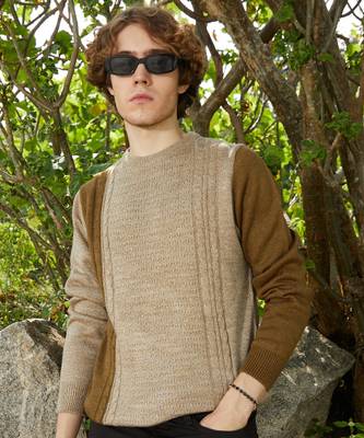 Price History of Campus Sutra Self Design Round Neck Casual Men