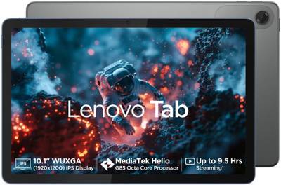 Lenovo Tab 10.1 Inch Display, Metal Body, Dual Speakers with Dolby Atmos 4 GB RAM 128 GB ROM 10.1 inch
